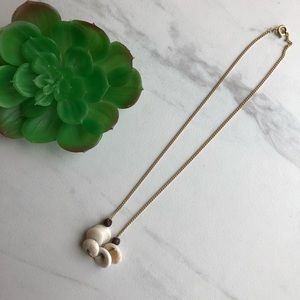 BOHO-White Delicate Pooka Shell Chain Choker Necklace